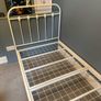 white metal frame bed Image 3