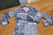 Zara summer paisley trouser co ord