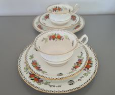 Locarno Samuel Radford Trios For Two Tea Cups Saucers Plates