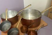 Copper pots