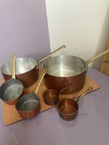 Copper pots