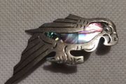 Mexico abalone brooch