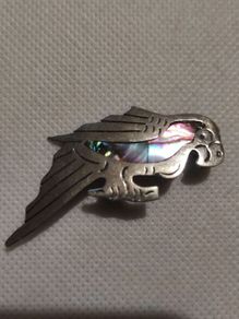 Mexico abalone brooch
