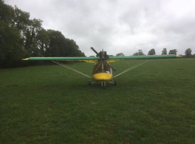 X-AIR microlight  with rotax 582 Bluetop  engine