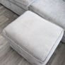 Two Seater Sofa, Swivel Snuggle Chair and Footrest Image 6