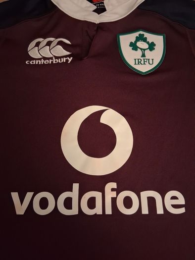 Ireland Rugby Jersey. Official Canterbury Ireland Rugby Alternate / Away Jersey. Youth Age 14 Years. Collect In Dublin Or Receive Via Post.
