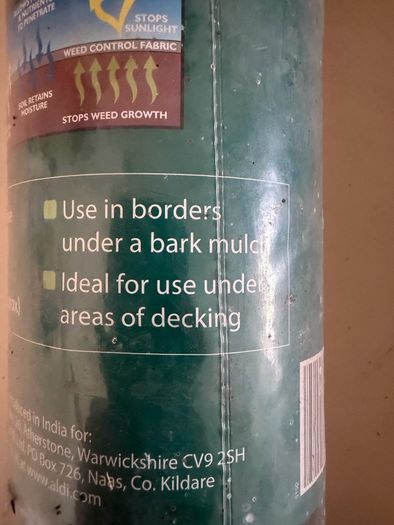 Weed Control Membrane