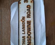 Lansdowne Road Bothar Lansdun Road Sign