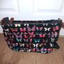 Butterfly printinting satchel messenger bag Image 6