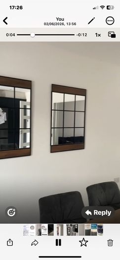 2 matching mirrors