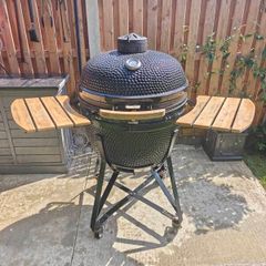 Kamado Bono Limited Black for Sale plus accessories