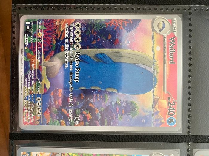 Pokemon - Wailord - Journey Together (JTG 162)