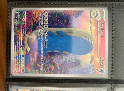 Pokemon - Wailord - Journey Together (JTG 162)