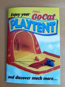 Go-Cat play tent BNIB