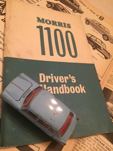 Morris 1100 Driver's Handbook. Late 1960s