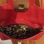 Genuine Longchamp 100% leather red shoulder bag Image 8