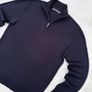 Navy French Connection half zip jumper Image 2