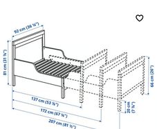 IKEA Sundvik bed