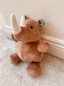 Lupilu Rhino Plush Rhinoceros approx. 25 cm. Used Please see photos