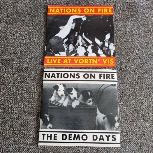 Nations On Fire 7"s vinyl