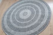 Double Sided Carpet Mat Rug 160cm Diameter