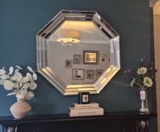 Stunning Large Octagonal Bevelled Mirror
