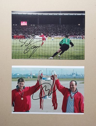 Liverpool FC autographs Liverpool legends
