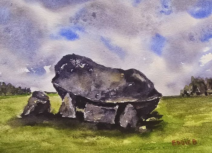 brownshill dolmen watercolour