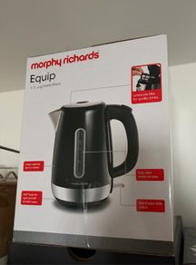 Morphy Richards Equip Stainless Steel Kettle NEW