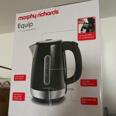 Morphy Richards Equip Stainless Steel Kettle NEW