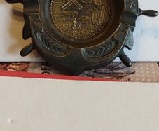 Antique Bronze Ashtray
