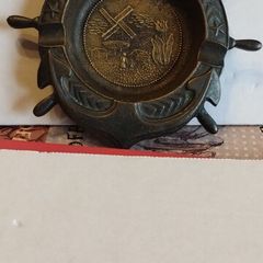 Antique Bronze Ashtray