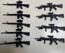 gi joe/ lanyard corps weapons