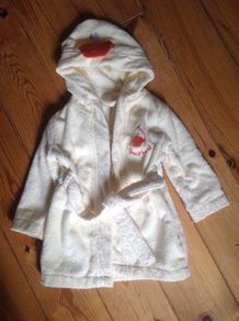 Cute Bluezoo Duck Bathrobe Age 12-18 Months