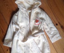 Cute Bluezoo Duck Bathrobe Age 12-18 Months