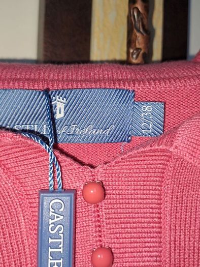 Pink Castle Jumper Sz 12  New feb