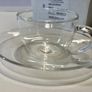 Clear Glass Espresso Cup & Saucer set (boxed) Image 6