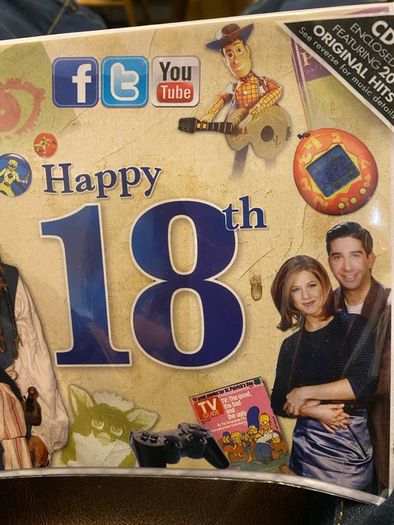 18th birthday Cd