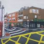 Rathgar road oil painting picture Image 2