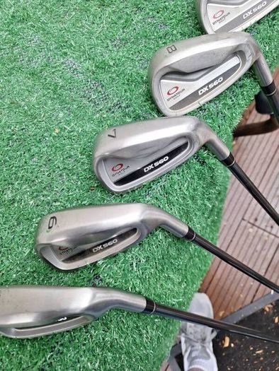 Golf clubs, full set and bag