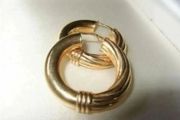 Vintage Hallmarked 9ct Gold Hoops