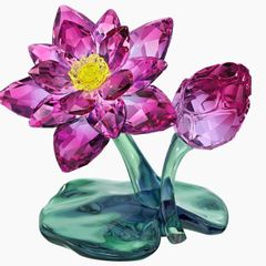 Swarovski Lotus Waterlily Flower Crystal Figurine