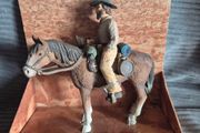 Schleich Wild West 70304 - Trapper on Horse (Retired 2006 Collectible) - Brand New In Box (NIB)