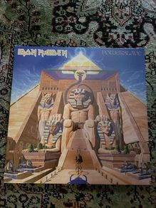 Iron maiden: powerslave LP