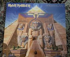Iron maiden: powerslave LP