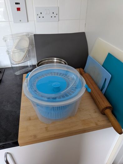 chopping boards containers cereal containers