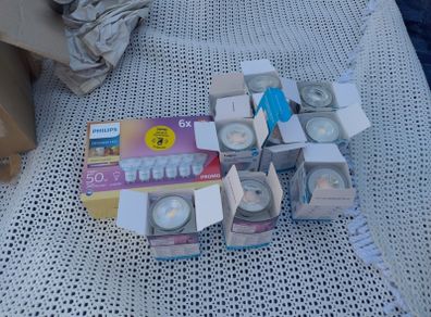 15 GU10 bulbs mixed brands