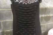 Designer Fee G Dress, Size 10, Black