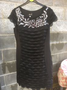Designer Fee G Dress, Size 10, Black