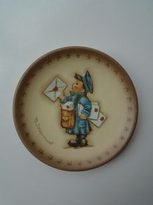 Vintage Hummel mini plate,Home decor, Collectable